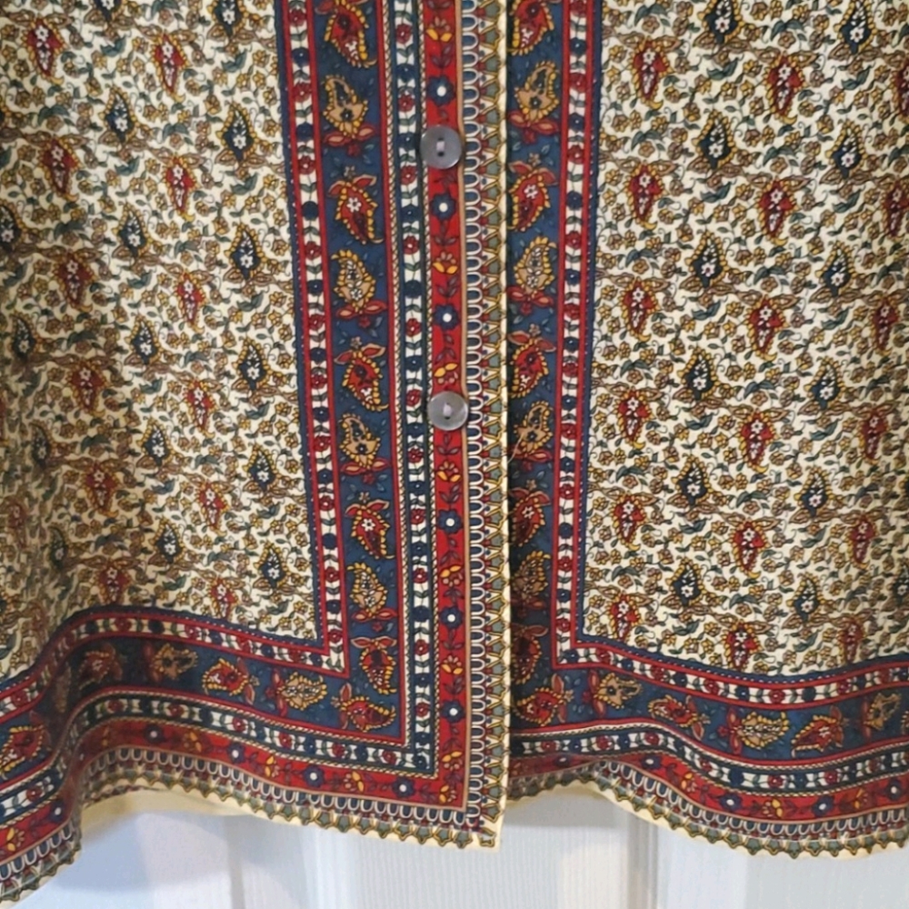 NWT Charter Club 100% Silk Top & Skirt size 10 - Picture 6 of 16